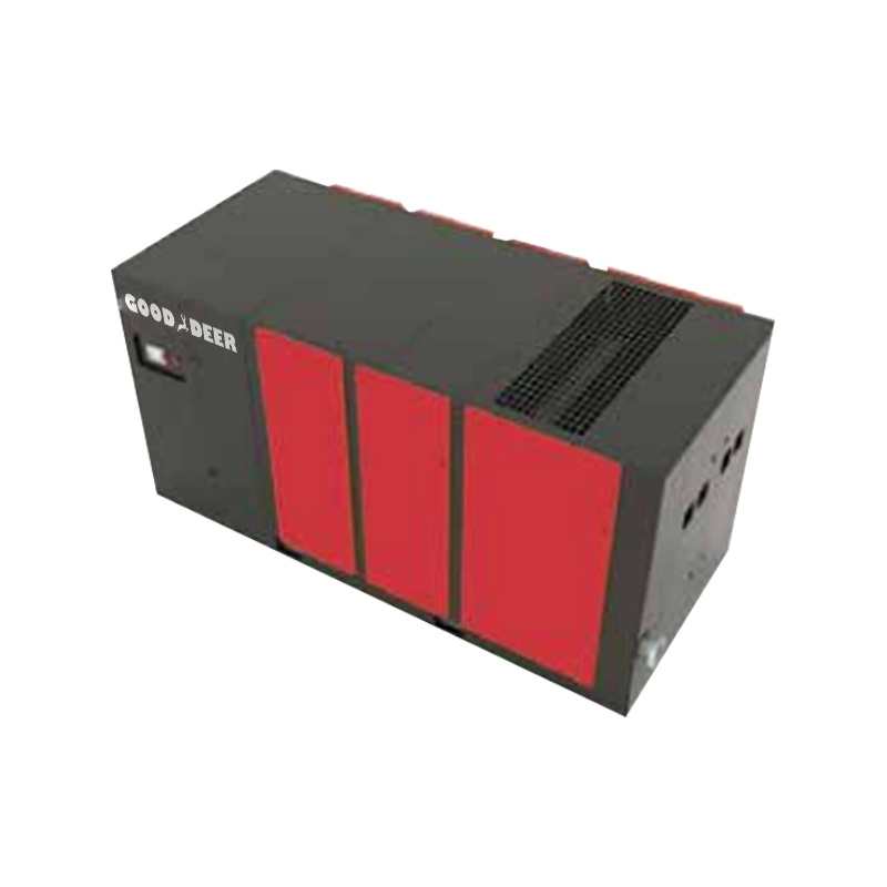 Compresseur d'air rotatif à vis à inverseur à fréquence variable
