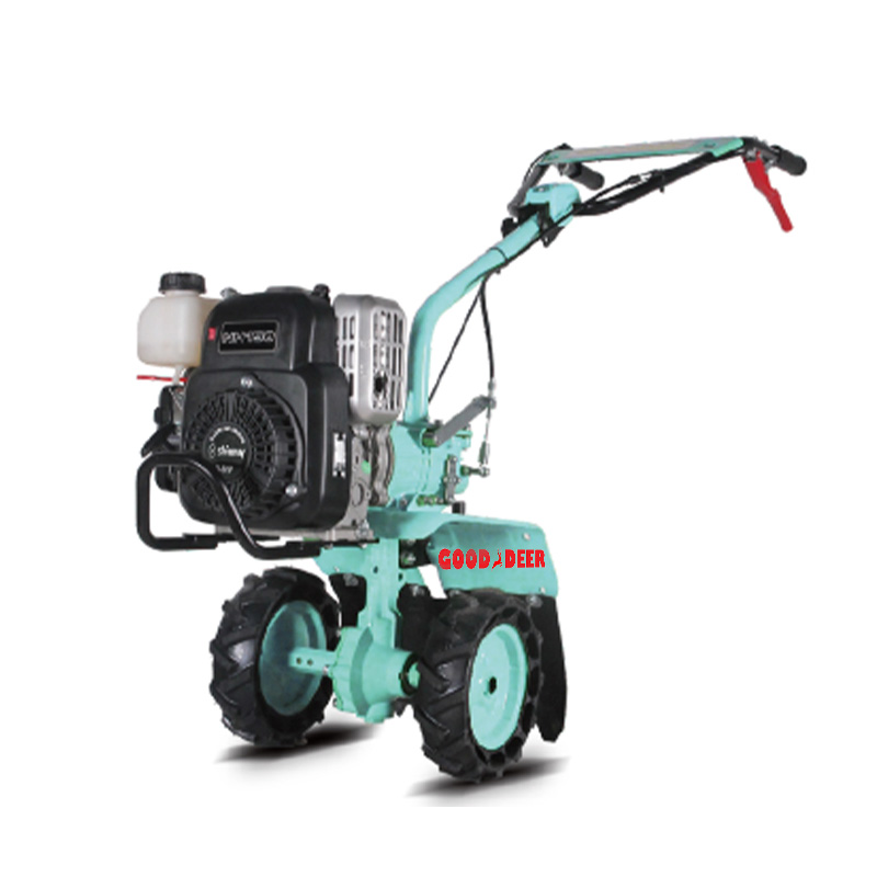 Micro-motoculteur de jardin à conducteur marchant